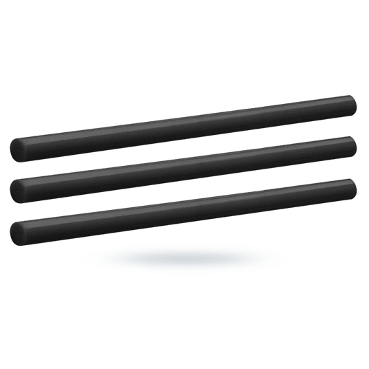 Wkłady klejowe fi 11x200mm CZARNY K0500 (250) -zdjęcie numer 2
