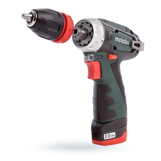 Wkrętarka 12V 2x2Ah PowerMaxx BS Quick Metabo -zdjęcie numer 7