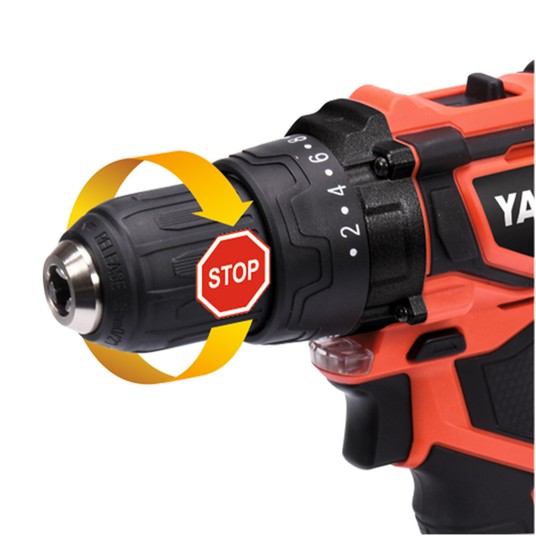 Wkrętarka 18V 42Nm body BRUSHLESS karton YATO -zdjęcie numer 3
