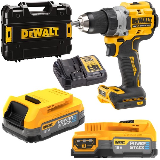Wkrętarka 18V 90Nm 2x1,7Ah BL PS TSTAK DeWALT -zdjęcie numer 1