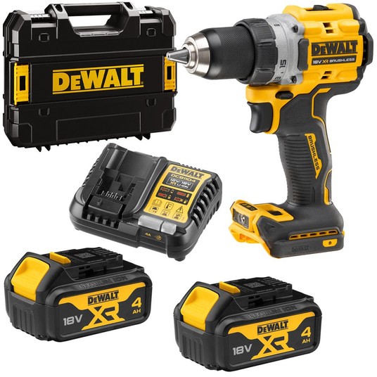 Wkrętarka 18V 90Nm 2x4Ah BL TSTAK DeWALT -zdjęcie numer 1