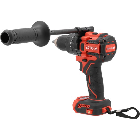 Wkrętarka 18V udar 150Nm body BRUSH kufer YATO -zdjęcie numer 2