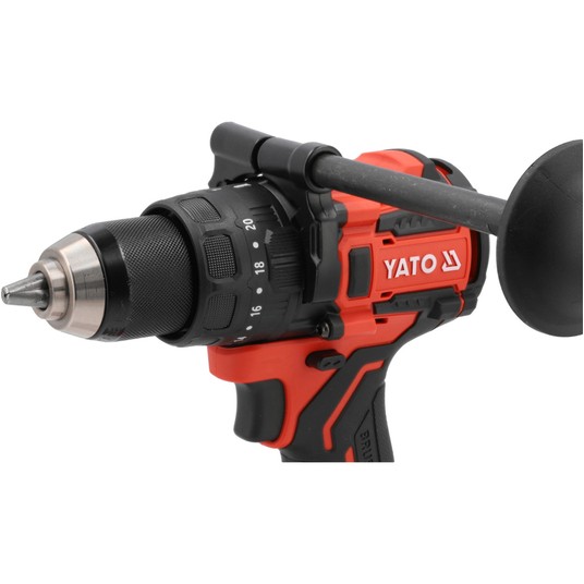 Wkrętarka 18V udar 150Nm body BRUSH kufer YATO -zdjęcie numer 8