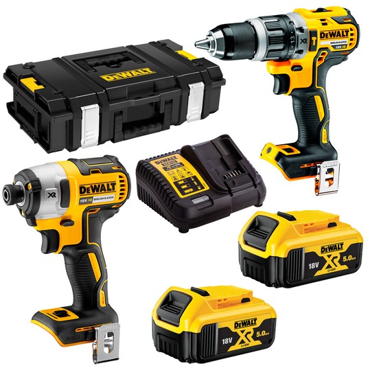Wkrętarka DCD796+zakręt DCF887 2x5Ah DS150 DEWALT -zdjęcie numer 1