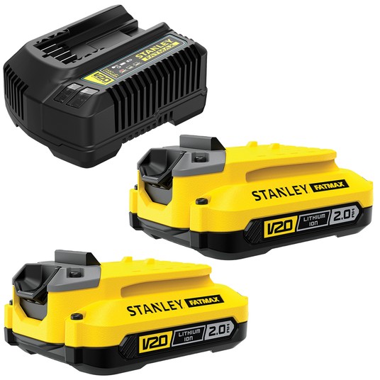 Wkrętarka SFMCD711+zakr SFMCF800 2x2Ah V20 STANLEY -zdjęcie numer 9