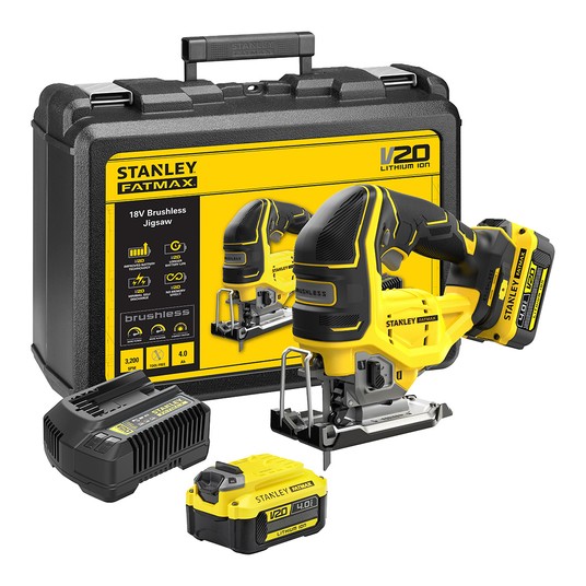 Wyrzynarka 18,0V 2x4,0Ah kufer STANLEY FATMAX V20 -zdjęcie numer 1