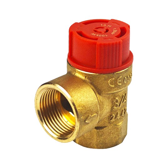 Zawór bezpieczeństwa CO 1,5 bar 3/4" GW-GW OTTONE -zdjęcie numer 1