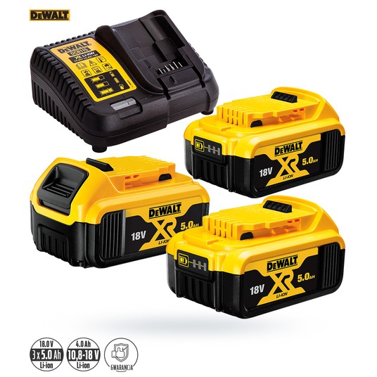 Zestaw DCD796 DCF887 DCH273 3x5Ah DeWalt 2xTSTAK -zdjęcie numer 10