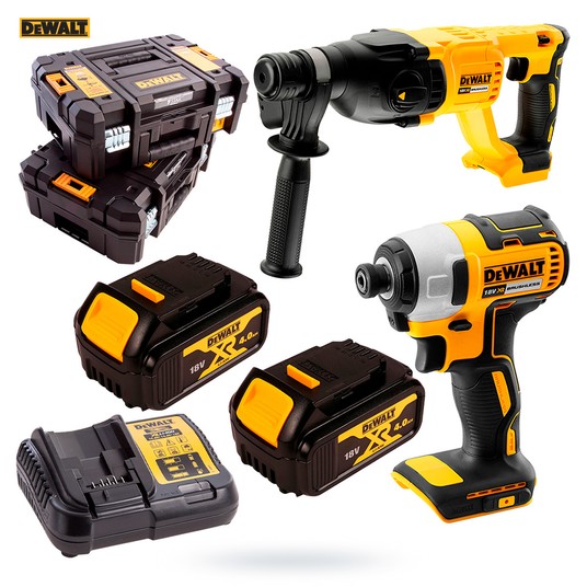 Zestaw DCF787 DCH133 2aku 4Ah TSTAK II DeWalt -zdjęcie numer 2