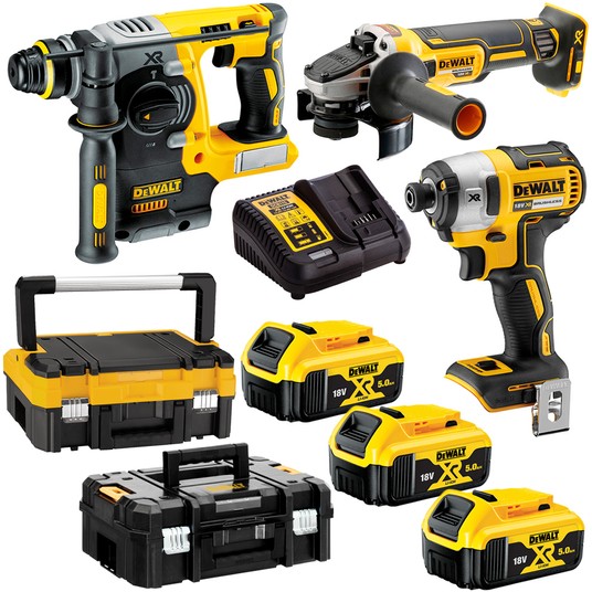 Zestaw DCG405 DCH273 DCF887 3x5Ah DeWalt -zdjęcie numer 1