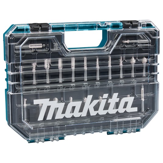Zestaw frezów 22 sztuki na uchwyt 8mm MAKITA -zdjęcie numer 4