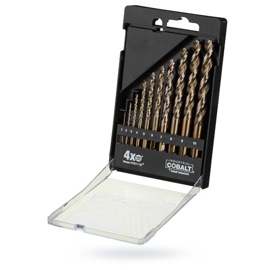 Zestaw wierteł do metalu 1-10 10cz COBALT DeWalt -zdjęcie numer 5