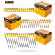 DEWALT gwoździe STD 2,6x35 na taśmie 1005szt ZÓŁTE -zdjęcie numer 2