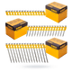 DEWALT gwoździe STD 2,6x40 na taśmie 1005szt ZÓŁTE -zdjęcie numer 1