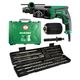 DH26PC2 WSZ młotowiertarka + dłuta12cz+ główka -zdjęcie numer 1
