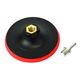 Euro dysk 125mm z rzepem M14 + trzpień 08501 -zdjęcie numer 2
