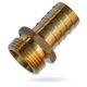 Końcówka do węża GZ 1/2" x 13mm MOSIĄDZ -zdjęcie numer 1