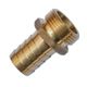 Końcówka do węża GZ 3/4" x 25mm MOSIĄDZ -zdjęcie numer 2