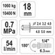 Nitownica pneumatyczna 2,4-5,0mm / 1060kg YATO -zdjęcie numer 5