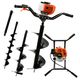 Świder spalinowy(2os)+ wiertła+ adapter 50 cm GEKO -zdjęcie numer 1
