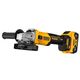 Szlifierka 125/18V 2x 4Ah TSTAK BRUSHLESS DeWalt -zdjęcie numer 5