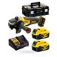 Szlifierka 125/18V 2x 5Ah TSTAK BRUSHLESS DeWalt -zdjęcie numer 3