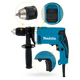 Wiertarka 710W 13mm UDAR WALIZKA + wiertła MAKITA -zdjęcie numer 5