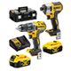 Wkrętarka DCD791+zakręt DCF887 2x5Ah TSTAK DEWALT -zdjęcie numer 1