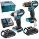 Wkrętarka DDF487 + zakrętarka DTD157 2x2Ah MAKITA -zdjęcie numer 1