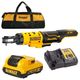 Zakrętarka grzechotka 12V 1/4" 54Nm 1x2Ah DeWALT -zdjęcie numer 1