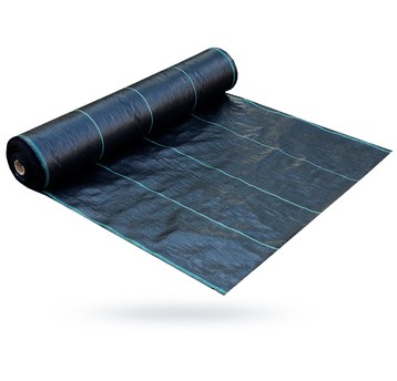 Agrotkanina PP czarna UV 90gr 100x1,6m