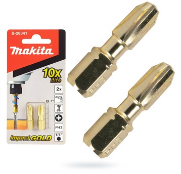 BIT PH3 x 25mm IMPACT GOLD MAKITA (opk=2szt)