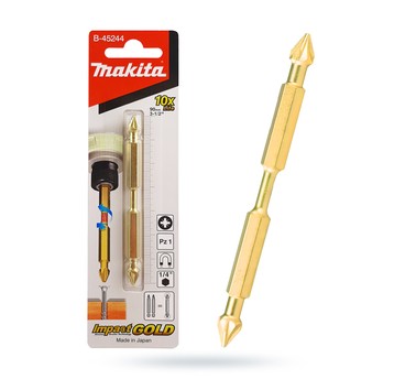 BIT PZ1-PZ1 x 90mm dwustronny 1szt MAKITA GOLD