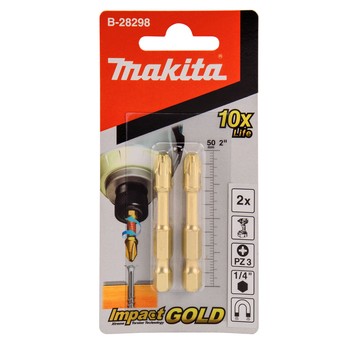 BIT PZ3 x 50mm IMPACT GOLD MAKITA (opk=2szt)