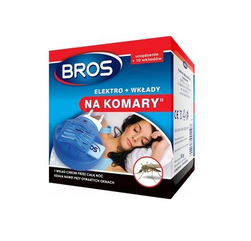 BROS elektro + 10 wkładów na komary