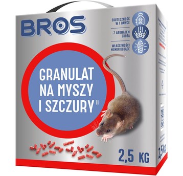 BROS granulat na myszy i szczury 2500g 2,5kg (2)