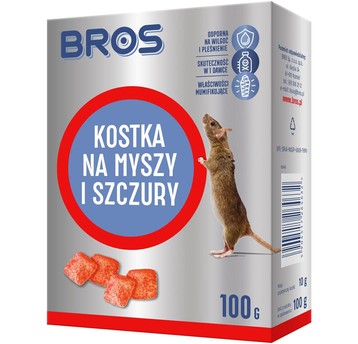 BROS kostka na myszy i szczury 100g (12)
