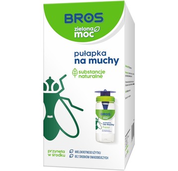 BROS pułapka na muchy ZIELONA MOC (10)