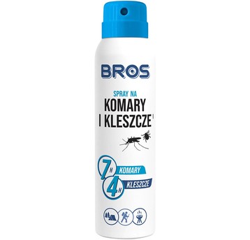 BROS spray na komary i kleszcze 90ml niebieski(24)