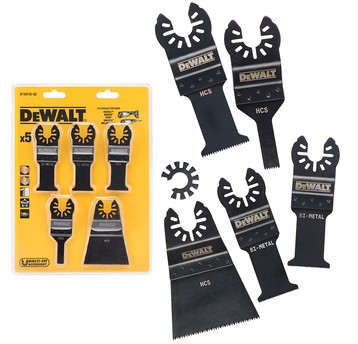 Brzeszczot do cięcia 5czę zestaw w pudełku DeWalt