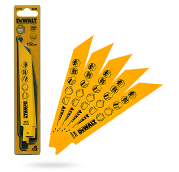Brzeszczot do pił sza.152mm 1,4 (5SZT) DEWALT