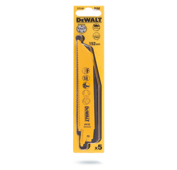Brzeszczot do pił sza.152mm 2,5 (5SZT) DEWALT