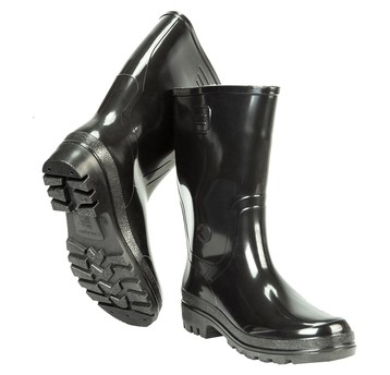 Buty kalosze PVC męskie 44 czarne KOLMAX