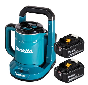 Czajnik akumulatorowy 2x18V 2x5Ah b/ł MAKITA