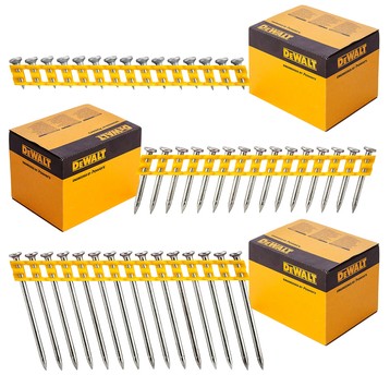DEWALT gwoździe STD 2,6x20 na taśmie 1005szt ZÓŁTE
