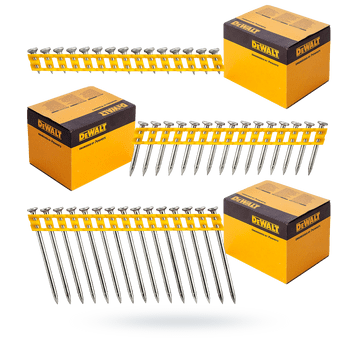 DEWALT gwoździe STD 2,6x45 na taśmie 510szt ZÓŁTE