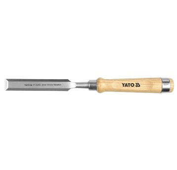 Dłuto 12mm drewniana rączka CrV YATO