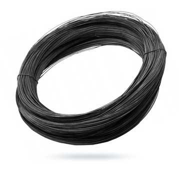 Drut wiązałkowy fi 1,2mm CZARNY(wiązka5kg)