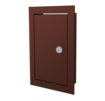 Drzwiczki kominowe DR/KOM 140x140 brąz DOSPEL