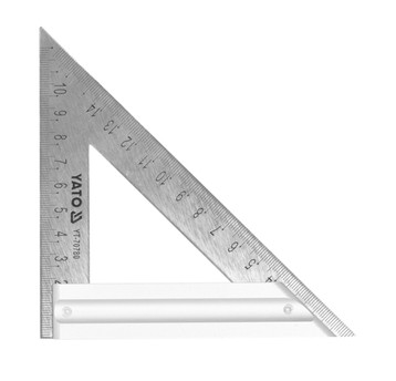 Ekierka metalowa ze stopką 170 mm YATO